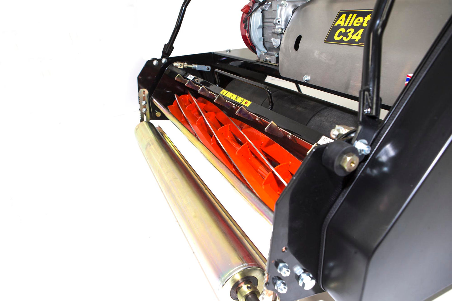 Allett C34 Cylinder Mower (Power-unit with Grassbox)