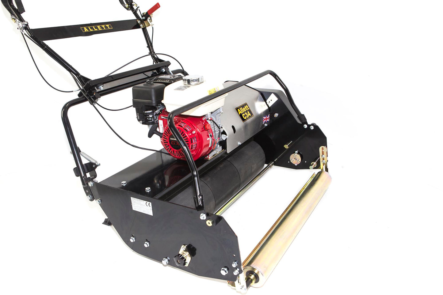 Allett C34 Cylinder Mower (Power-unit with Grassbox)