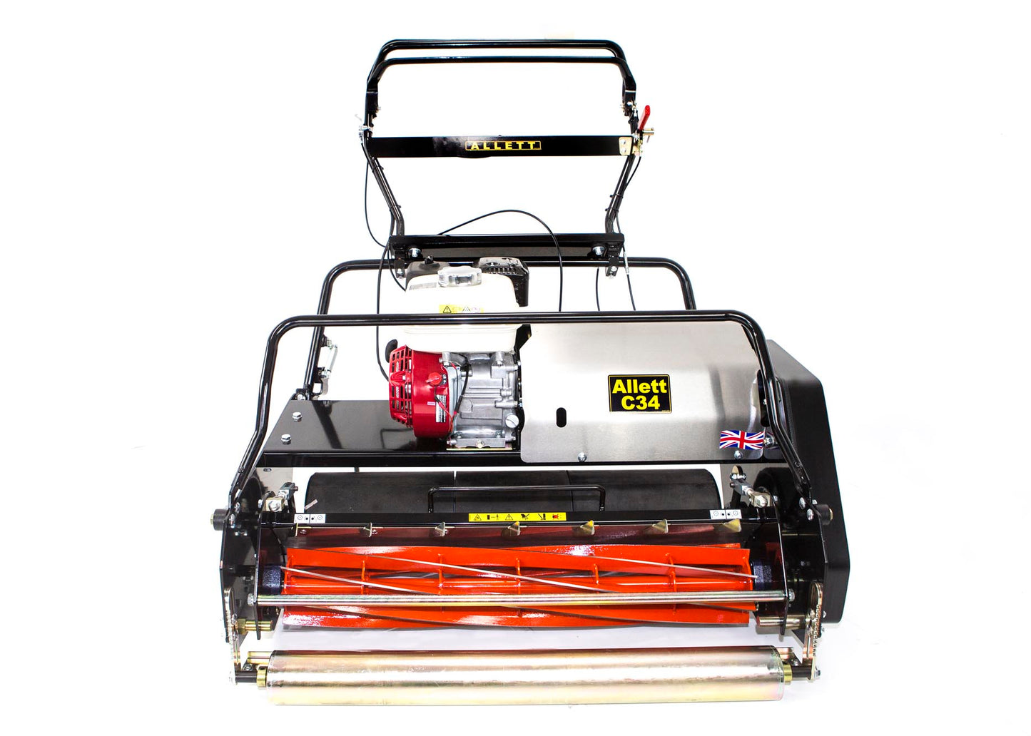Allett C34 Cylinder Mower (Power-unit with Grassbox)