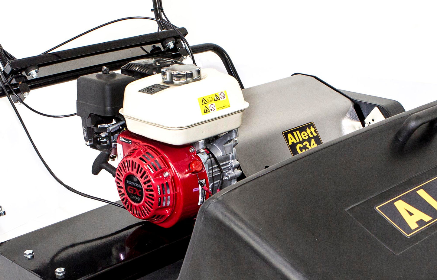 Allett C34 Cylinder Mower (Power-unit with Grassbox)