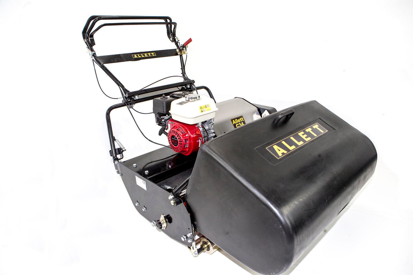 Allett C34 Cylinder Mower (Power-unit with Grassbox)
