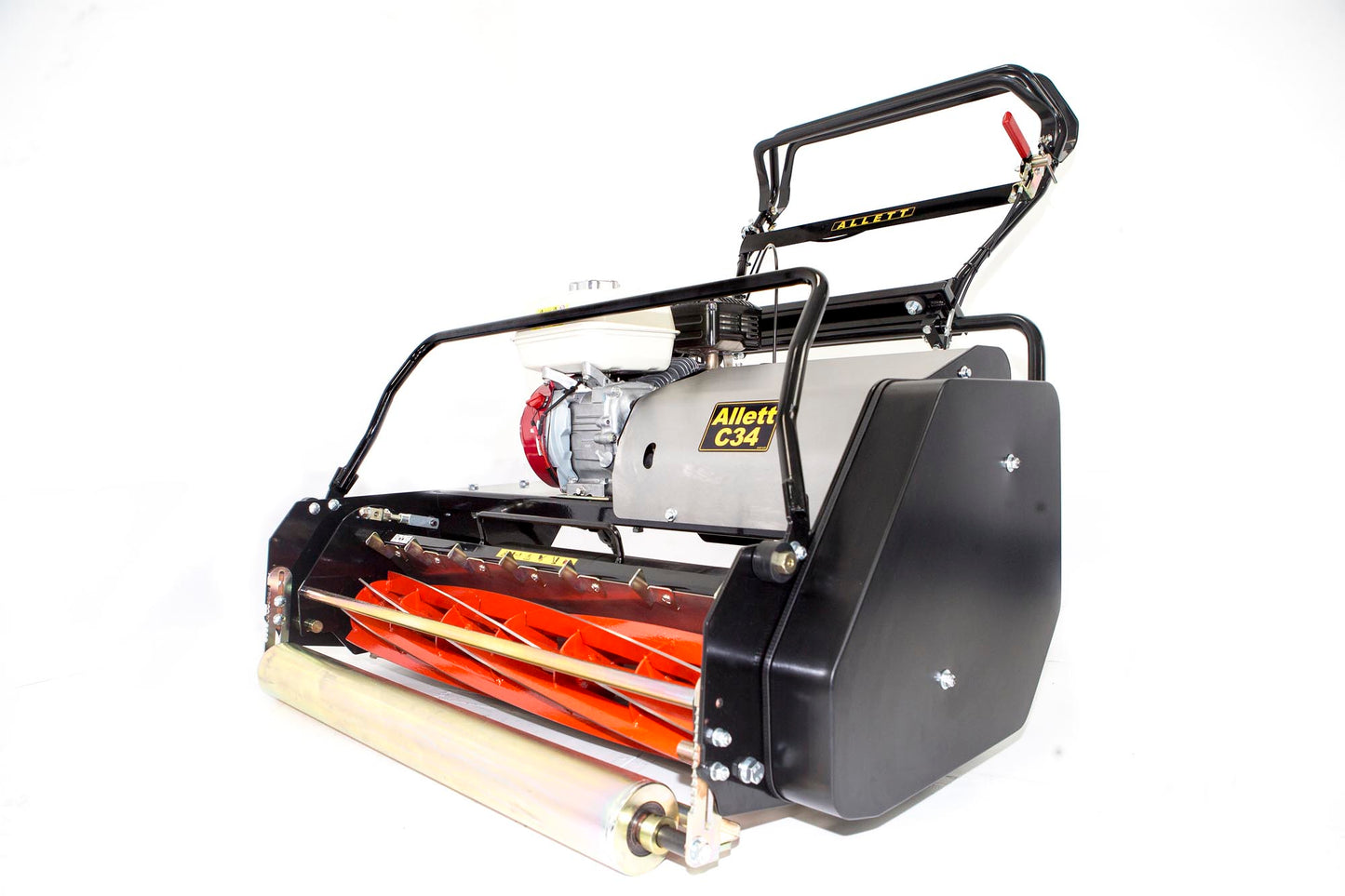 Allett C34 Cylinder Mower (Power-unit with Grassbox)