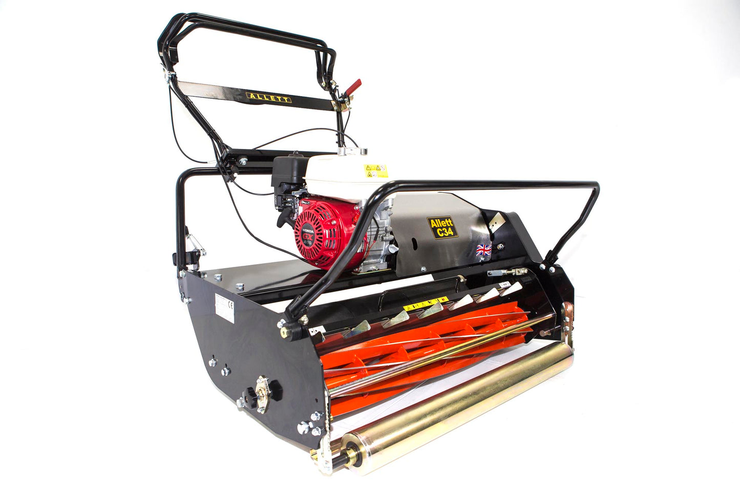 Allett C34 Cylinder Mower (Power-unit with Grassbox)